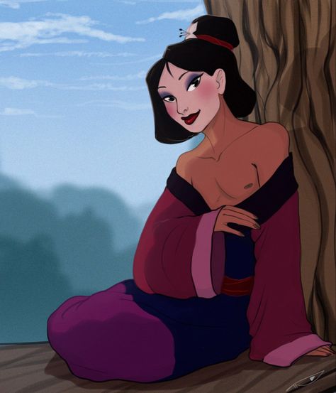 Disney Characters Genderbend, Overwatch Drawings, Disney Character Art, Rule 63, Art Painting Gallery, Painting Gallery, Disney And Dreamworks, Mulan, Animation Film