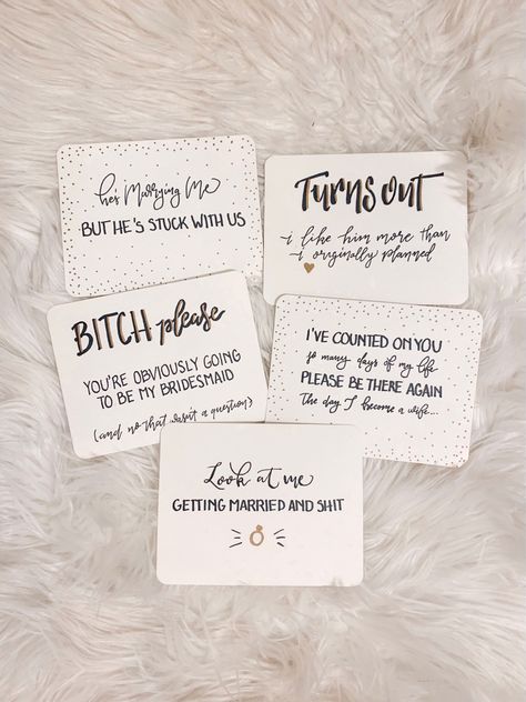 Wedding House Party Proposal, Clever Bridesmaid Proposal, Bridal Party Invites, Bridesmaid Proposal Card Messages Funny, Bridesmaid Announcement Ideas, Bridesmaid Proposal Quotes, Braidmaids Dress, Bridesmaid Proposal Letter, Bridesmaid Proposal Note