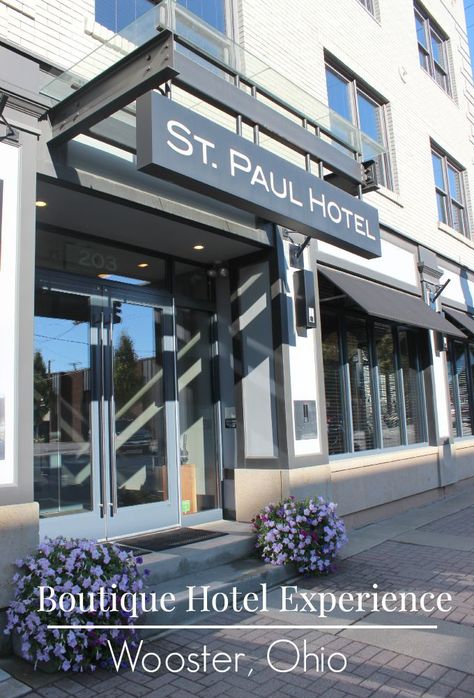 The St. Paul Hotel in Wooster, Ohio provides a unique boutique Hotel experience.  This is worth a stay for your next Midwest romantic couples getaway! Cheap Weekend Getaways, Wooster Ohio, Romantic Couple Getaways, Road Trip Places, Ohio Travel, Solo Travel Destinations, Honeymoon Places, Wayne County, 2016 Wedding