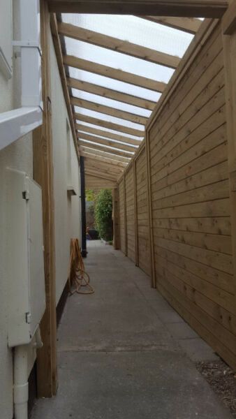 Side Path, Small House Extensions, Alley Way, Side Entrance, Backyard Storage Sheds, Carpentry And Joinery, Lean To Shed, Side Extension, Side Return