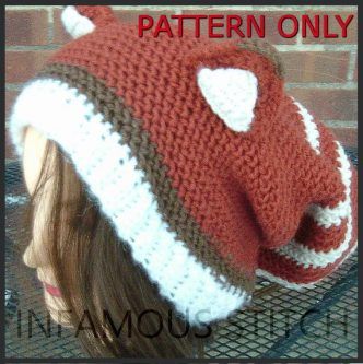 What to Buy Someone Who Loves Red Pandas | Red Panda Lovers | Creative Gifts For Red Panda Lovers | Special Presents for Someone Who Loves Red Pandas | Unique Gifts For Red Panda Lovers | #redpanda #animallover #gifts Slouchy Hat Crochet Pattern, Fox Crochet, Crochet Slouchy Hat, Hat Crochet Pattern, Crochet Design Pattern, Crochet Etsy, Fun Crochet Projects, Hat Crochet, Diy Crochet Projects