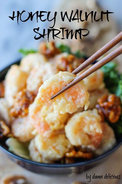 Walnut Shrimp, Honey Walnut, Honey Walnut Shrimp, Shrimp Dishes, Think Food, Idee Pasto Sano, Fish Dishes, Nom Nom Nom, Sea Food