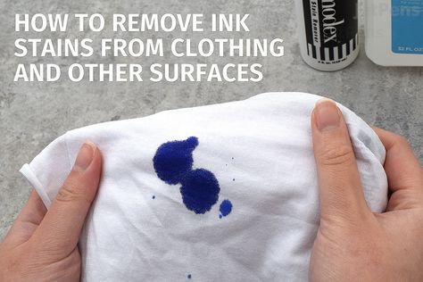 Ink Removal From Clothes, Remove Ink Stains From Clothes, Ink Stains Out Of Clothes, Removing Ink From Clothes, How To Get Ink Out Of Clothes, Ink Stains, How To Remove Ink From Clothes, How To Remove Ink Stains, How To Remove Gel Pen Ink From Clothes