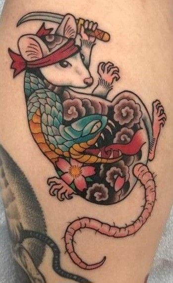 Mercat Tattoo, Demonic Art, Neo Japan, Inspired Drawings, Rat Tattoo, Japanese Oni, Pixel Design, Japanese Tattoo Art, Traditional Tattoos