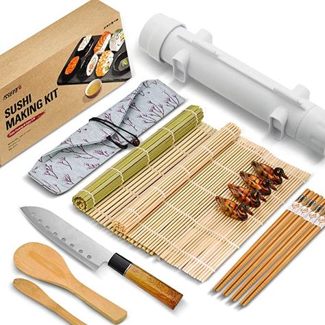 Cooked Sushi Rolls, Sushi Tools, Sushi Bazooka, Sushi Machine, Sushi Roller, Sushi Making Kit, Sushi Knife, Make Your Own Sushi, Sushi Kit