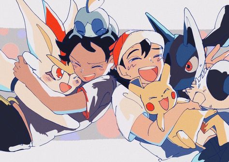 Hau Pokemon, Pokemon Trainer Ash, Artful Ashes, Pokemon People, Pokemon Ships, Dragon Trainer, Pokemon Drawings, Pokemon Trainer, Cute Pokemon