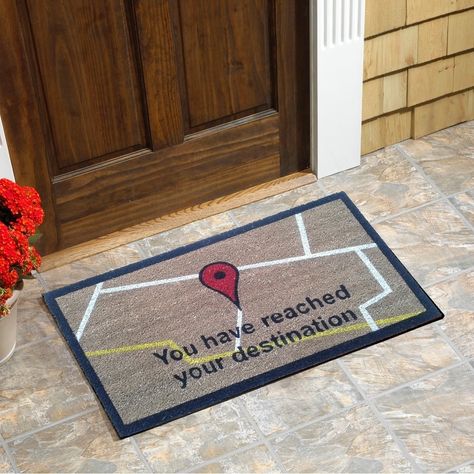 Destination Pin Vinyl Backed Coir Doormat (18"x30"), Multicolor Doormat Ideas, Home Decor Shop, Coir Doormat, Cute Room Decor, Kitchen Remodeling, Decor Shop, Dream House Decor, Home Office Design, Creative Home