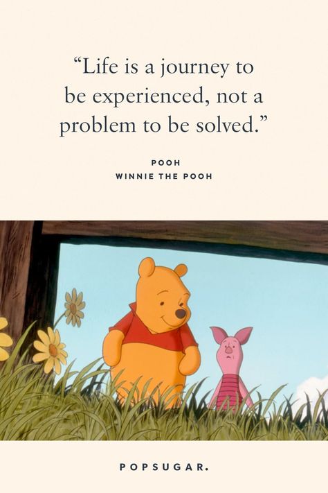 Life Is A Journey To Be Experienced, Life Is A Journey Quote, Quotes About Life Journey, Life Quotes Disney, Best Disney Quotes, Beautiful Disney Quotes, Quotes Literature, Cute Disney Quotes, Pooh Winnie