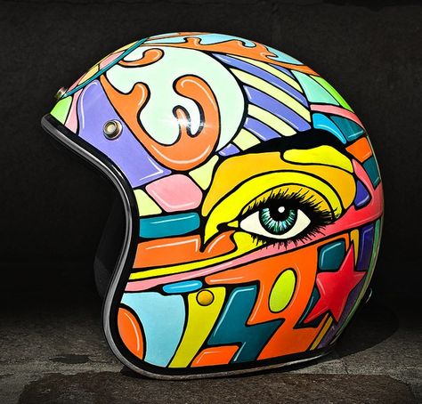 Ride the Machine Biltwell Helmet, Helmet Graphics, Motorcycle Helmets Art, Custom Helmet Design, Cafe Racer Helmet, Baby Helmet, Biker Wear, Cool Motorcycle Helmets, Helmet Head