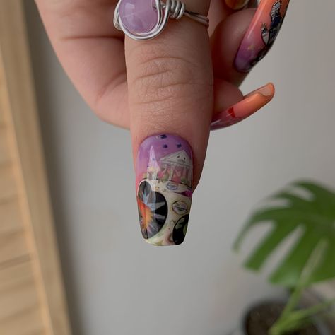 Kanye West Nails, Graduation Kanye West, Nail Makeover, High School Graduation Pictures, Ball Aesthetic, Graduation Nails, Textures And Tones, Short Acrylic Nails Designs, Aesthetic Pics