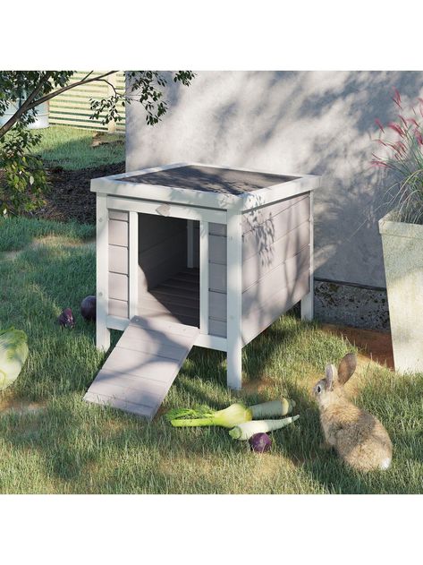 PawHut Wooden Rabbit Hutch Outdoor, Guinea Pig Hutch, Rabbit Hideaway, Cat House, Bunny Cage Small Animal House 51 X 42 X 43 CmI discovered amazing products on SHEIN.com, come check them out! Puppy Cage, Outdoor Rabbit Hutch, Guinea Pig Hutch, Guinea Pig House, Pig House, Bunny Cages, Rabbit Hutch, Wooden Rabbit, Small Animal Cage