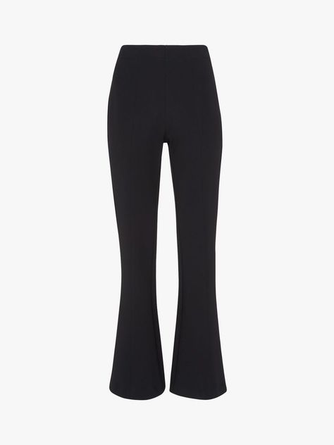 Flared Yoga Pants Outfit, Yoga Pant Outfits, Wide Leg Trousers Black, Pants Png, Black Flared Trousers, Black Flares, Royal Romance, Pant Outfits, Black Flare Pants