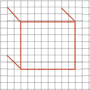 3d Box Drawing, Blank Sheet Of Paper, Box Drawing, Draw 3d, 3d Triangle, Ruled Paper, Middle School Art, Pencil And Paper, Paper Drawing