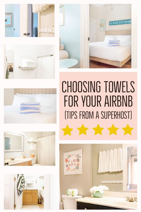 towels for vacation rentals Airbnb Towels, Airbnb Bedding, Best Towels For Airbnb, Airbnb Bathroom, Short Term Rental Bedding, Short Term Rental Decor, Airbnb Listing Title, List Of Items Needed For Airbnb, Airbnb Vs Rental