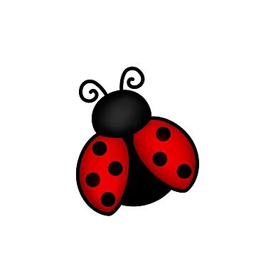 "Little ladybug to bring you luck" Sticker for Sale by DrawingPurrr | Redbubble Ladybug Doodle, Ladybird Drawing, Drawing Cards, Ladybug Tattoo, Bird Doodle, Flash Ideas, Lady Bug Tattoo, Inktober 2024, Cute Ladybug