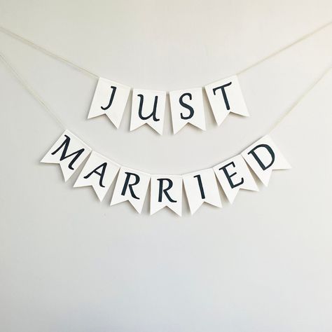 Black just married banner Just Married sign for car Wedding decoration banner rustic Just Married car decor Just Married garland Hotel Room Wedding Decorations, Just Married Sign For Car, Just Married Room Decoration, Car Wedding Decoration, Just Married Decorations, Just Married Banner, Just Married Sign, Car Wedding, Just Married Car