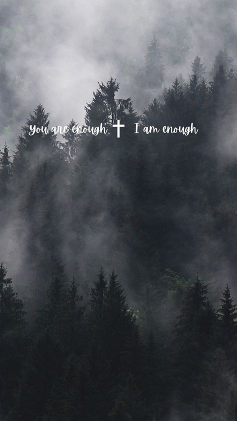 #Jireh #wallpaper #Jirehwallpaper #youareenough #enough Jireh You Are Enough, Jireh Wallpaper, Bible Verses Phone Wallpaper, Vision Wall, Worship Wallpaper, Worship Quotes, Jesus Wallpaper, Encouraging Scripture, I Am Enough