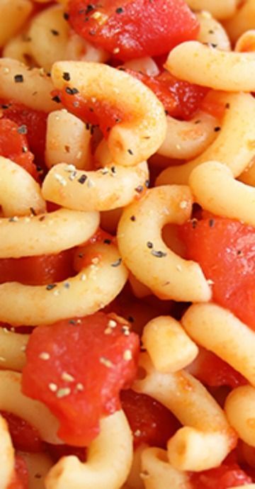 Macaroni Tomato Recipes, Macaroni And Stewed Tomatoes, Mac Tomatoes, Macaroni Tomato Pasta, Spaghetti And Tomatoes, Macaroni And Tomatoes Recipe, Macaroni And Tomatoes Old Fashioned, Macronie Salad Easy, Macaroni Tomatoes