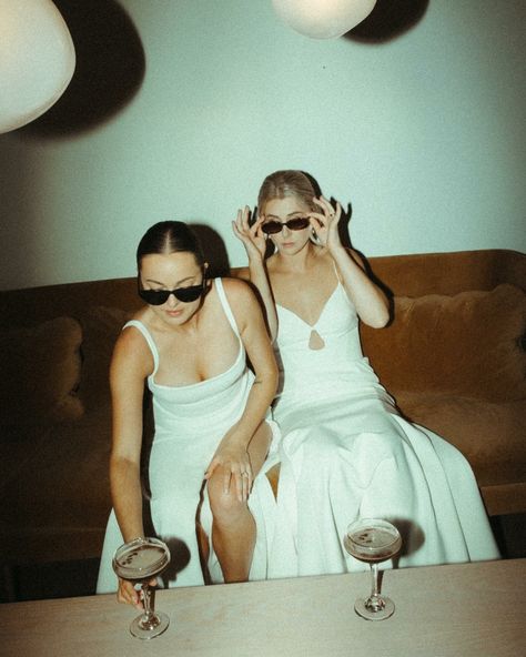 COOL BRIDES I Two brides is better than one ! @aandbe_bridalshop 💗 #theweddingexplorer #inspirationmariage #weddinginspiration #justmarried #bridalfashion #weddingfashion #summerwedding #mariage2024 #mariage2025 #mariagegay #lgbtwedding #twobridesarebetterthanone #queerwedding #queerweddingphotography Two Brides Photoshoot, Two Brides Are Better Than One, Wlw Wedding Photos, Two Women Wedding, Cool Girl Wedding Aesthetic, Femme Lesbian Wedding, Wlw Wedding Aesthetic, Lgbtq Wedding Two Brides, Two Brides Wedding