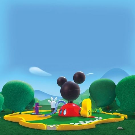 Mickey Mouse Clubhouse Wallpaper, Sims Disney, Mickey Mouse Wallpaper, Blues Clues, Birthday Themes, Mickey Mouse Clubhouse, Lucca, Birthday Theme, Club House