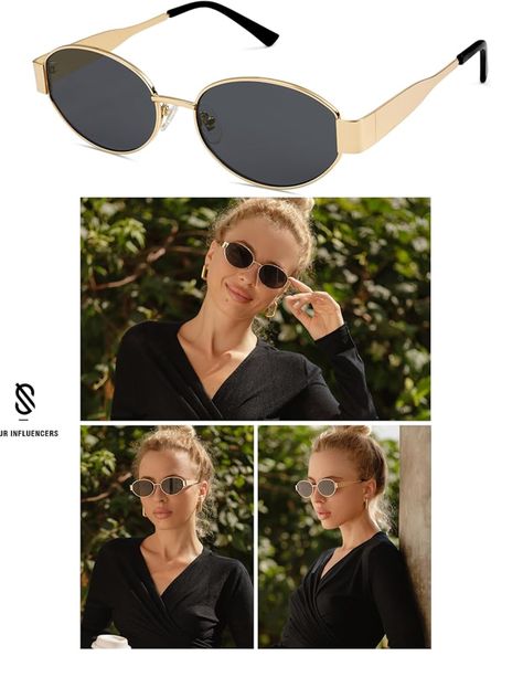 Elevate your eyewear game with SOJOS Retro Oval Sunglasses for Women and Men. These trendy shades feature a classic oval design that adds a touch of sophistication to any look. With UV400 protection, your eyes are shielded from harmful UV rays, ensuring you stay stylish and safe under the sun. Perfect for any occasion, these versatile sunglasses are a must-have accessory for those who appreciate timeless fashion. Choose SOJOS Retro Oval Sunglasses for a perfect blend of vintage charm. Chic Oval Sunglasses With Tinted Lenses, Affordable Oval Sunglasses With Tinted Lenses, Trendy Black Oval Sunglasses, Affordable Retro Oval Sunglasses, Retro Oval Brown Sunglasses, Oval Sunglasses, Grey Lenses, Vintage Charms, Timeless Fashion