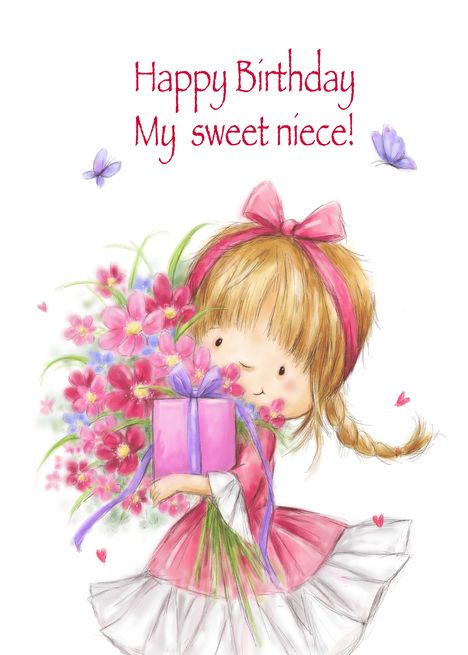 Happy Birthday To Niece, Happy Birthday Niece Wishes, Happy Birthday Friendship, Niece Birthday Wishes, Happy Birthday Wishes Sister, Happy Birthday Niece, Niece Quotes, Birthday Cards For Niece, Happy Birthday Best Friend