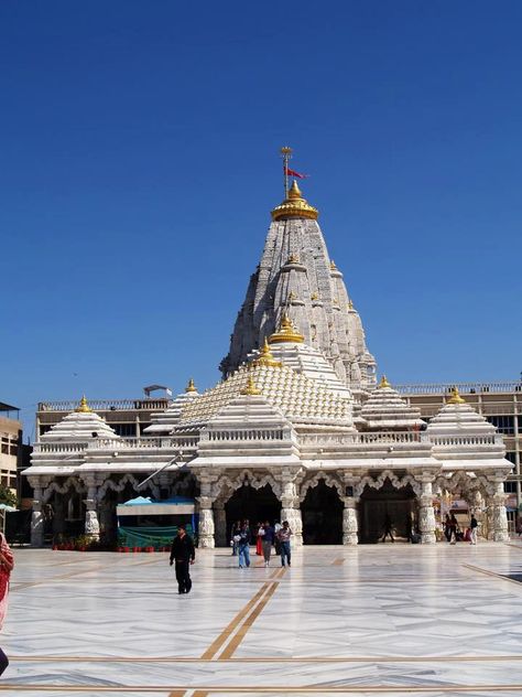 Ambaji Temple, Ambaji, Gujarat Ambaji Temple, Gujarati Culture, Gujarat Tourism, Temple India, Indian Temple Architecture, India Architecture, White Temple, Bike Photography, Temple Architecture