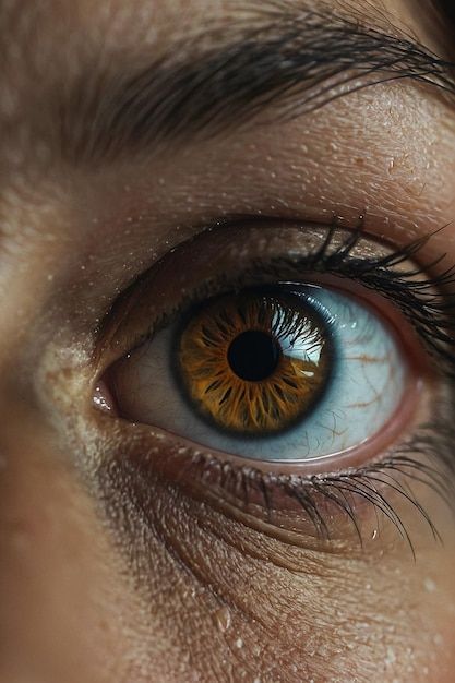 Photo photo realistic image of an eye | Premium Photo #Freepik #photo Human Eye Photography, Close Up Eye, Eye Images, Photography Indian, Eye Close Up, Photos Of Eyes, Video Mockup, Asian Eyes, Eye Photography