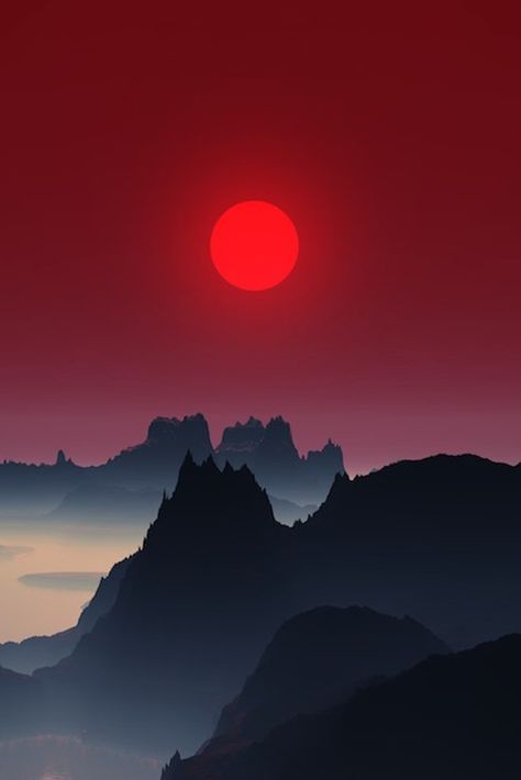 True-Japan Red Sky, Tahiti, Amazing Nature, Nature Beauty, Beautiful World, Sunrise Sunset, Beautiful Landscapes, Mother Nature, Wonders Of The World