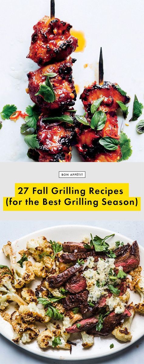 Grilled Fall Recipes, Gourmet Grilling Recipes, Grilling Recipes Fall, Fall Grill Recipes, Fall Grilling Ideas, Fall Grilling Recipes, Grilled Dinner Ideas, Vegan Grilling Recipes, Fall Grilling