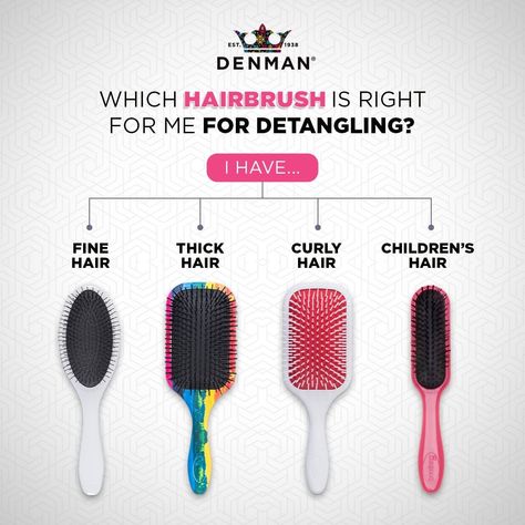 Denman Brush on Instagram: “Are you struggling to find the perfect Denman Brush to detangle your hair? 💁‍♀️ Struggle no more, we are on hand to help you and answer…” Denman Brush 4c Hair, Curl Products, Denman Brush, 4c Hair, Styling Brush, 4c Hairstyles, Beauty Skin Care Routine, Hair Brush, Care Routine