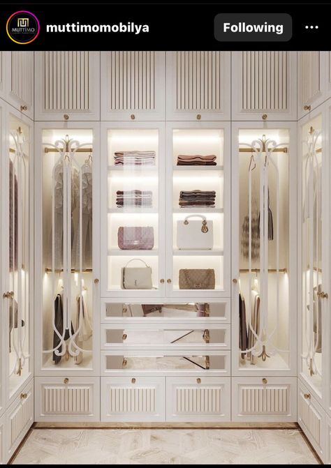 Wooden Wardrobe Design Modern, Modern Wardrobe Design, Modern Dressing Room, Small Dressing Rooms, Wooden Wardrobe Design, Wardrobe Design Modern, Luxury Mansions Interior, Bedroom Cupboard, Dream Closet Design