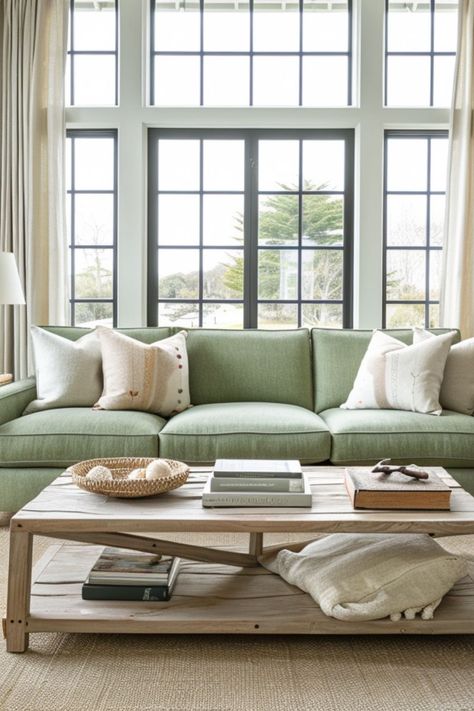 Transform your living room with a bold green couch! These 35 ideas show how shades like olive, mint, and emerald can work with modern, industrial, or even vintage-inspired designs. Find tips on styling green sofas with accent chairs, layered textiles, and natural elements like plants. Green Couch Living Room Ideas, Layered Textiles, Green Couch Living Room, Green Sofas, Next Living Room, Living Room Board, Couch Living Room Ideas, Green Couch, Living Room Setup