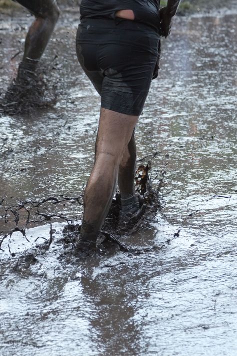 Getting down and dirty in an obstacle race comes with risks. it’s critical that you avoid ingesting the water. Competitors in a Nevada Tough Mudder obstacle race were infected with C. coli, which they contracted through contaminated muddy water. Learn more about the risks of mud runs and how to avoid contamination. Mud Run Aesthetic, Tough Mudder Obstacles, Mud Painting, College Costumes, Mud Paint, How To Help Nausea, Muddy Boots, Obstacle Race, Mud Run