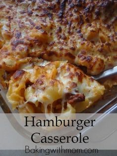 This casserole is perfect for feeding your hungry family with hamburger, noodles and cheese. Hamburger Casseroles Recipes, Hamburger Dishes, Winning Recipes, Hamburger Casserole, Easy Casserole Recipes, Beef Casserole, With Mom, Beef Dishes, Casserole Dish