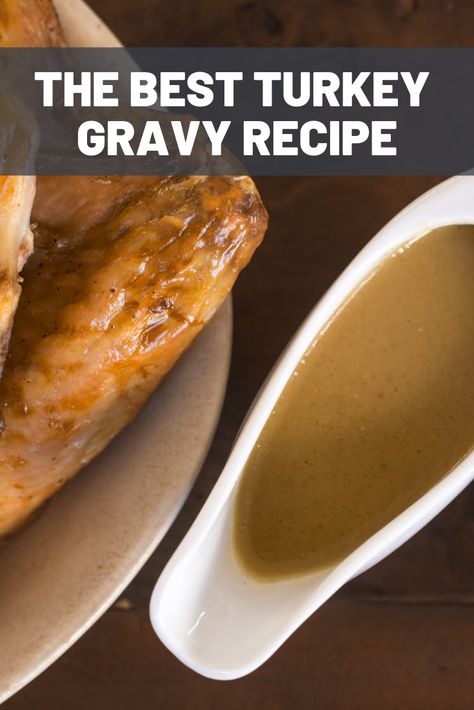 The Best Turkey Gravy Recipe | This simple recipe uses the trimmings from your turkey and a dash of umami-rich soy sauce to enhance the stock, forming a gravy that's intensely savory, with a texture that coats your turkey and mashed potatoes but doesn't feel heavy or starchy.	  #holidays #christmas #christmasrecipes #christmasinspo #seriouseats #recipes Best Turkey Gravy Recipe, The Best Turkey Gravy, Turkey Giblet Gravy, Best Turkey Gravy, Best Turkey Recipe, Giblet Gravy, Turkey Gravy Recipe, The Best Turkey, Best Turkey