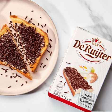 Dutch Chocolate Sprinkles Are Better | Epicurious Dutch Chocolate, Ice Cream Stand, Eating Chocolate, Chocolate Sprinkles, Homemade Whipped Cream, Cookie Frosting, Love Chocolate, Way To Go, Grown Up