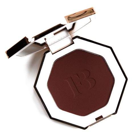 Fenty Beauty Thick Mint Sun Stalk'r Instant Warmth Bronzer ($30.00 for 0.22 oz.) is a deep, reddish-brown with subtle, warm undertones and a matte finish. It had semi-opaque, buildable pigmentation with a slightly thinner consistency that felt firmer, a bit stiffer, in the pan. The texture was noticeably different from other shades in the formula, and unfortunately, those texture differences made it a product that was harder to apply evenly and blend out. Thinner, stiffer textures tend to stick Baddie Princess, In My 40s, Fenty Skin, High Maintenance, Cool Undertones, Warm Undertone, Fenty Beauty, Beauty Items, Aesthetic Grunge