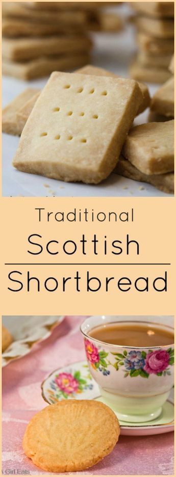 Traditional Scottish Shortbread, Scottish Shortbread Cookies, Scottish Shortbread, Scottish Recipes, Shortbread Recipes, Irish Recipes, British Food, Biscuit Cookies, A Cup Of Tea