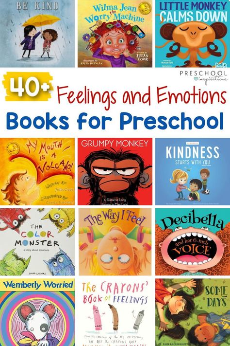 Prek Emotions Activities, A Little Spot Of Emotions Activities, Feelings For Preschoolers, Feelings For Preschool, Prek Emotions, Social Emotional Learning Preschool, Books About Feelings, Social Emotional Development Activities, Emotions Preschool Activities