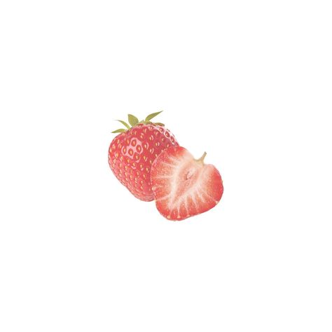 Strawberry Png, Stickers For Journal, Fruit Icons, Indie Vibes, Pink Fruit, Png Icons, Spotify Covers, Add Ons, I Made It