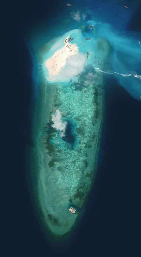 China has been feverishly piling sand onto reefs in the South China Sea for the past year, creating seven new islets in the region. It is straining geopolitical tensions that were already taut. Attention Seeking, South China Sea, South China, Cultural Diversity, Cute Anime Guys, Ny Times, The New York Times, The South, New York Times