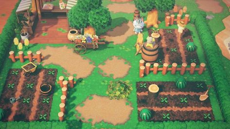 Great ACNH Farm Design Ideas - Animal Crossing New Horizons Farm Design Tips and Tricks Animal Crossing Farm Ideas, Acnh Farm Design, Animal Crossing Farm, Farm Design Ideas, Acnh Farm, Acnh Garden, Acnh Cottagecore, Animal Crossing 3ds, Ac New Leaf