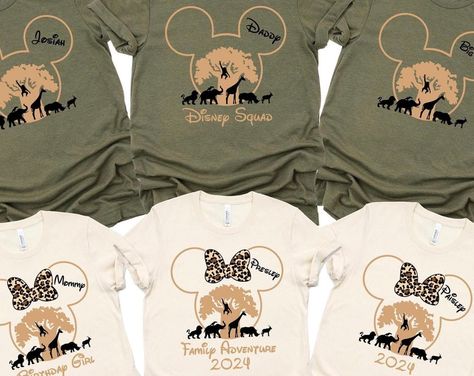 Custom Disney Animal Kingdom Shirts, Safari Family Matching Shirts, Disney Trip Shirts, Disney Birthday Shirt, Disneyworld Family Shirts. The ideal balance of comfort and style may be found in this well-made shirt. Made of high-quality cotton, this adaptable piece may be worn anywhere. Raise the ante on your appearance with ease!. #family #family matching #animal kingdom #Shirt #Shirtless Family Disney Shirts Ideas, Disney Birthday Trip, Disney Animal Kingdom Shirts, Animal Kingdom Shirt, Family Shirts Disney, Disney Birthday Shirt, Animal Kingdom Shirts, Disney Animal Kingdom, Disney Family Shirts