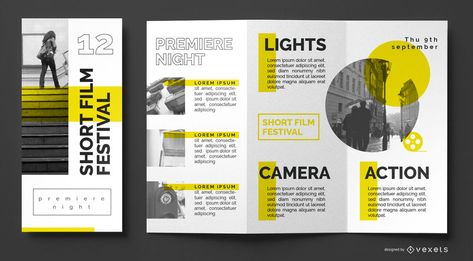 Film festival brochure template #AD , #affiliate, #AFFILIATE, #festival, #brochure, #template, #Film Festival Brochure, Brochure Templates Free Download, Make A Flyer, Booklet Template, Travel Brochure Template, Free Brochure, Free Brochure Template, Brochure Print, Office Word