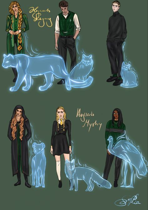 Patronus Art, Harry Potter Words, Harry Potter Oc, Phoenix Feather, Hogwarts Legacy, Greek Mythology Art, Hogwarts Mystery, Mythology Art, Harry Potter Fan Art