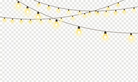 Hanging Light Drawing, Editor Png, Lighting Png, Yellow String Lights, Single Hanging Light, Png Light, Ramadan Party, Boho Wedding Backdrop, Hanging Light Bulbs