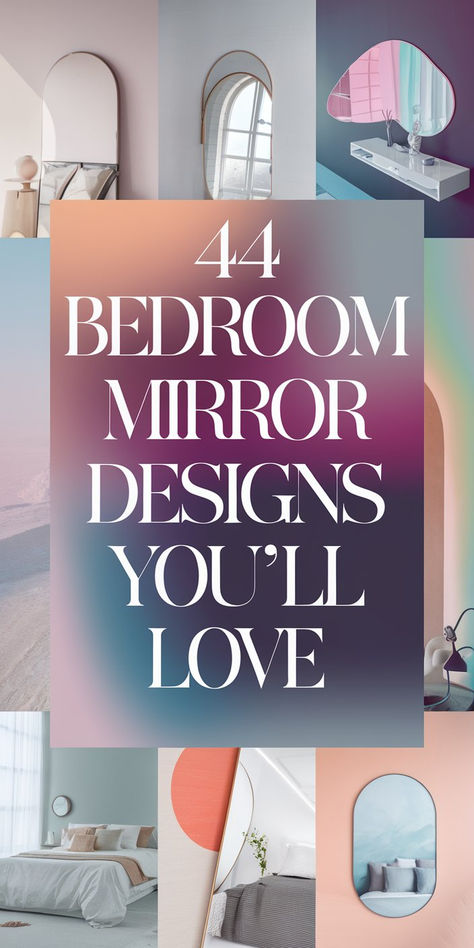 Decorating with mirrors in bedroom 2025 offers endless ways to enhance your space. Try circular and oval mirrors on a design wall, a full wall mirror for dramatic effect, or a long standing unit in the dressing area. Placement in each side of bed, wardrobe, or near ceiling reflections brings light and sophistication to your bedroom. Mirrors In Bedroom, Bedroom 2025, Decorating With Mirrors, Full Wall Mirror, Oval Mirrors, Bed Wardrobe, Dressing Area, Bedroom Mirror, Oval Mirror