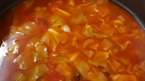 Old-World Cabbage Soup Recipe | Allrecipes Cabbage Tomato Soup, Big Boy Cabbage Soup Recipe, Cabbage Soup Recipe, Soups Stews Chilis, Carrots Celery, Egg Drop Soup, Polish Food, Best Soup Recipes, Tomato Vegetable