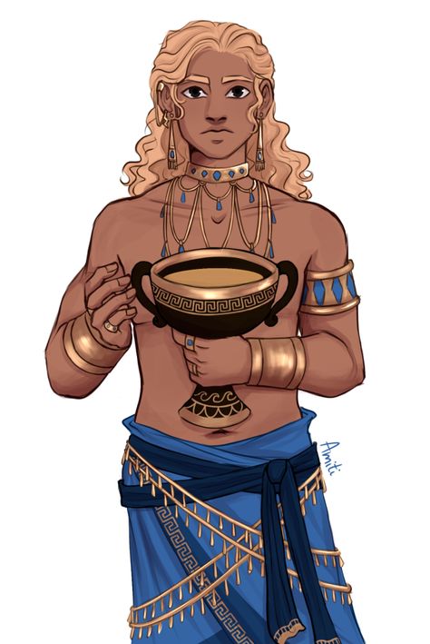 Amiti Greek Man Art, Apollo Shrine, Mythology Fanart, Greek Myths Stories, Apollo Fanart, Greek Clothes, Greece Men, Greek Figures, Greek Man